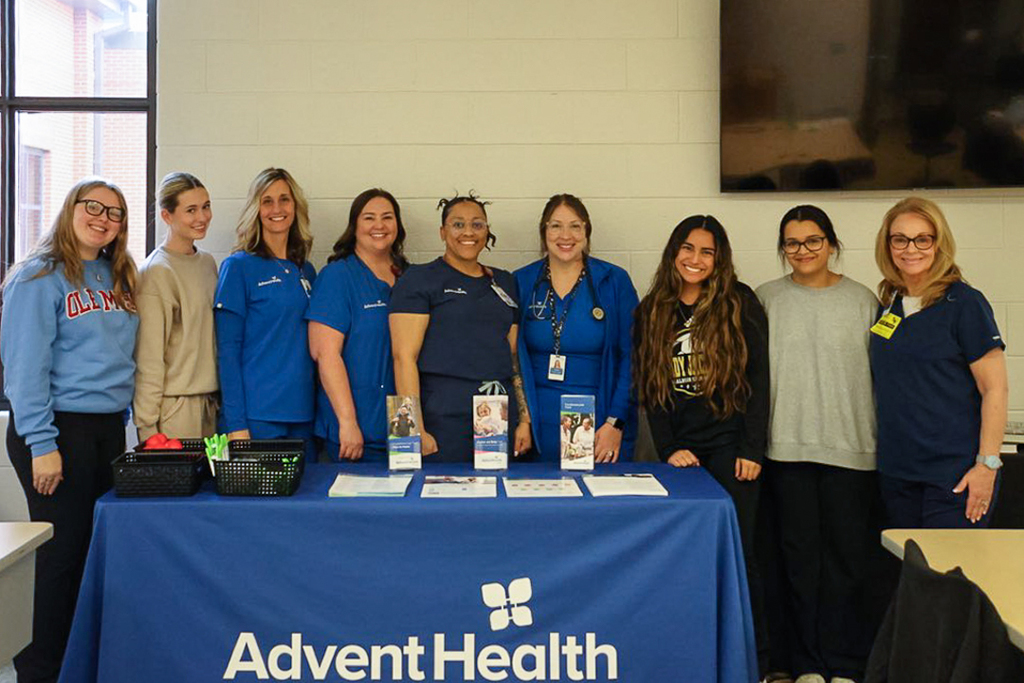 CNA students. + Advent partnership at HR Employee Benefits event. #HeartChecks