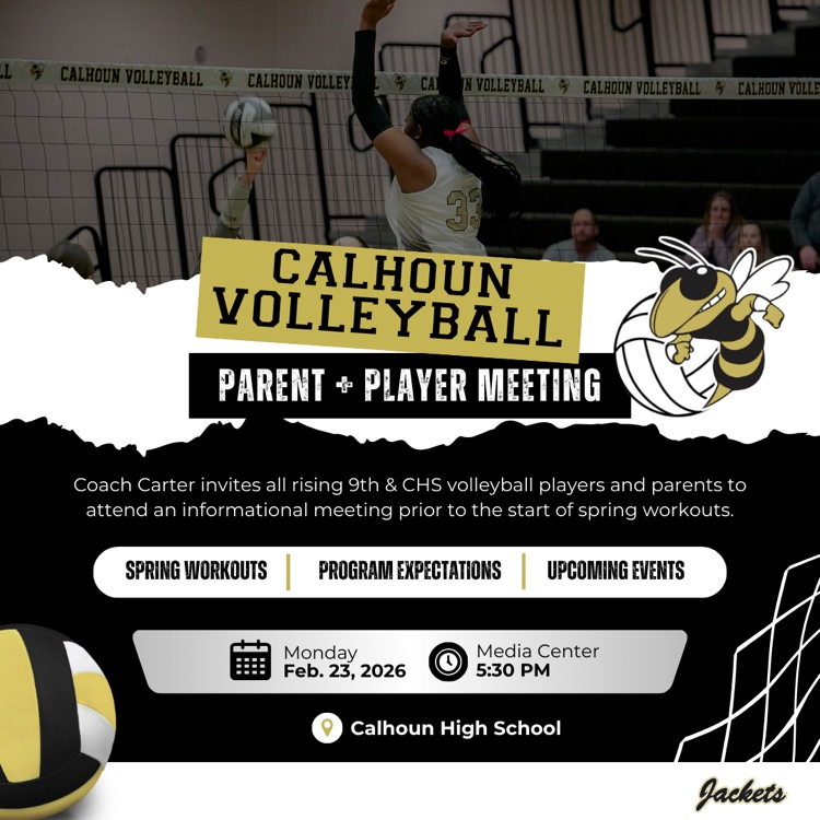 CHS volleyball meeting 2/23