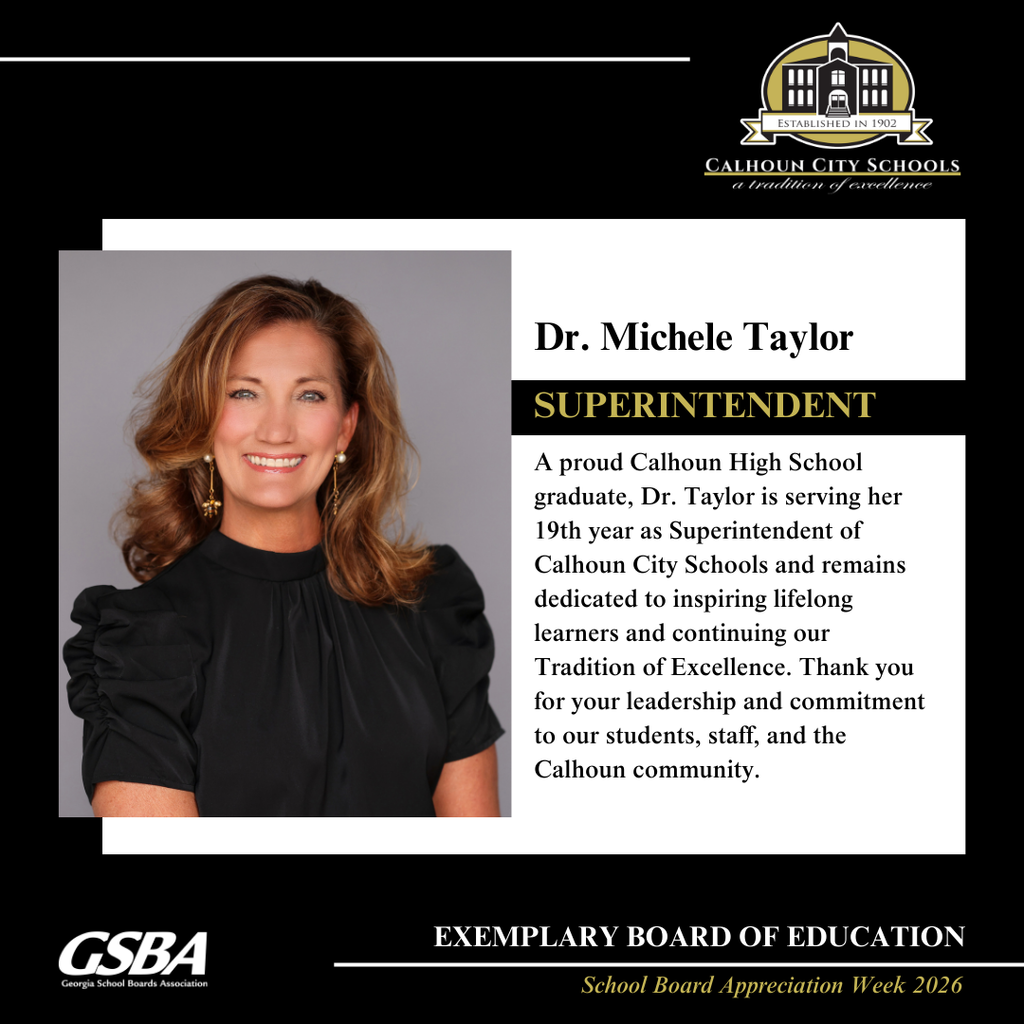 BOE Appreciation - Superintendent Dr. Michele Taylor