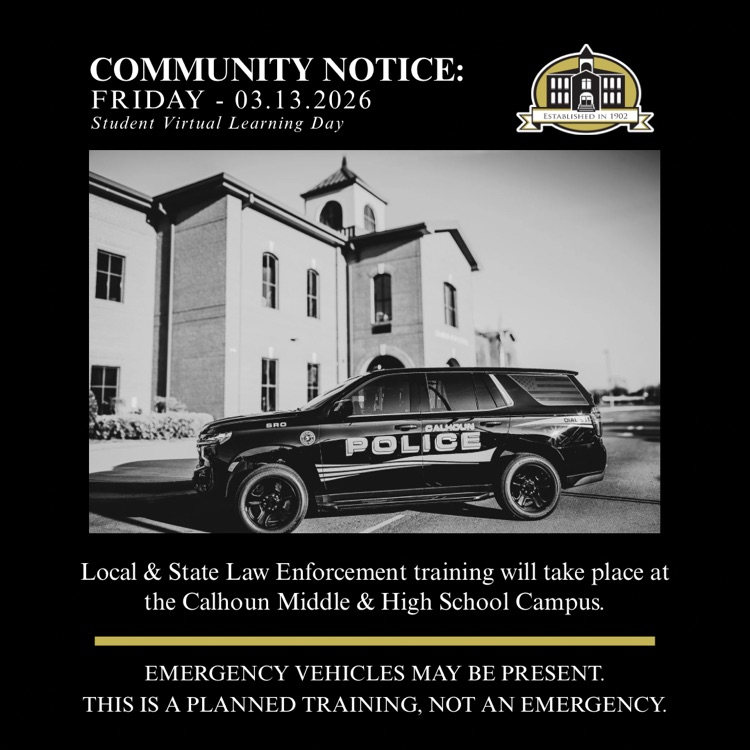 law enforcement training at the campus (3/13)