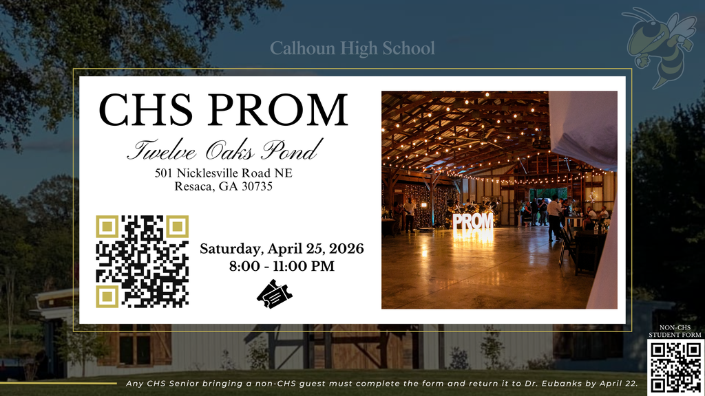 CHS Prom 2026 - Saturday, April 25
