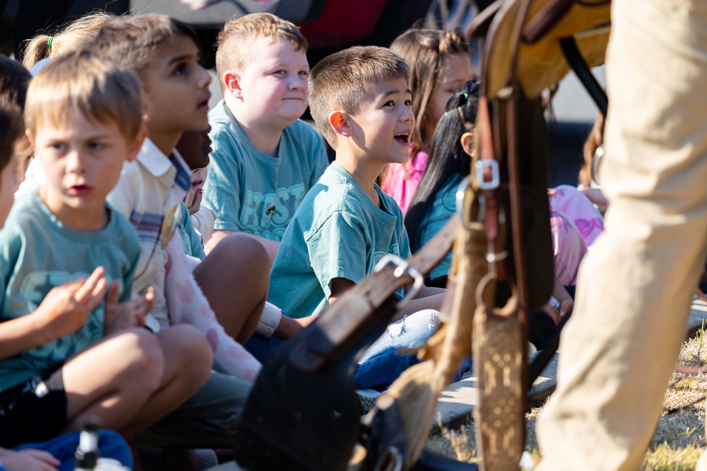A great day of learning and connection at Agriculture Day! 🌾 CPS students teamed up with Calhoun High’s CTAE & FFA students, along with alumni and special guests, for hands-on experiences that brought career pathways to life. #CTAEdelivers #OurHeartOurFuture
