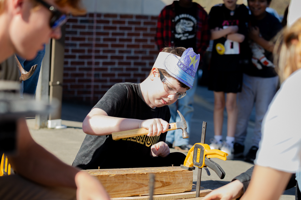 A great day of learning and connection at Agriculture Day! 🌾 CPS students teamed up with Calhoun High’s CTAE & FFA students, along with alumni and special guests, for hands-on experiences that brought career pathways to life. #CTAEdelivers #OurHeartOurFuture