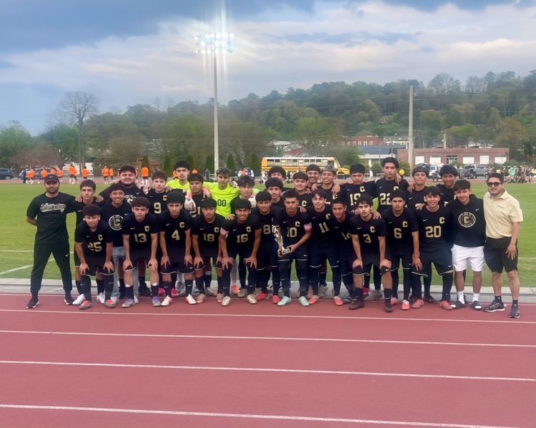 REGION RUNNER UP🐝⚽️  Proud of our CHS Boys Soccer team and coaches! #GoJackets 