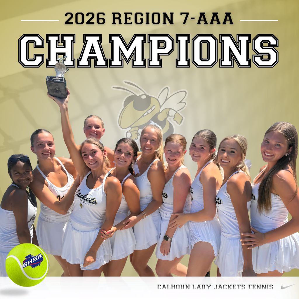CHS Girls Tennis 2026 REGION CHAMPS