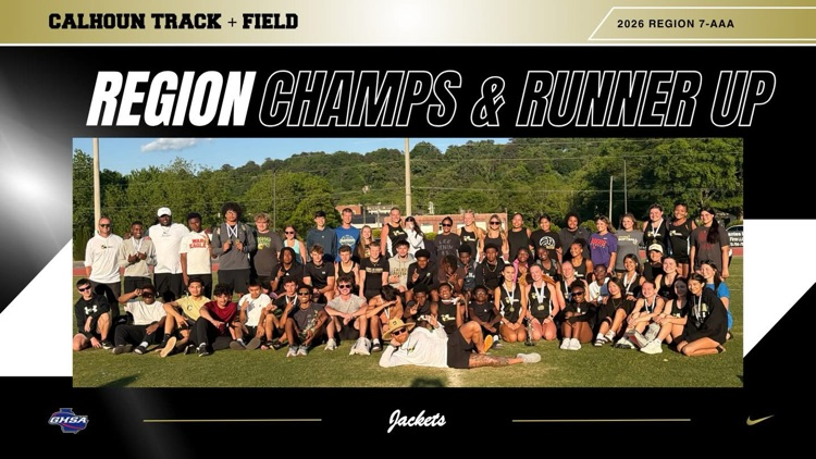 REGION CHAMPS 🐝🏆 CHS Boys Track & Field bring home the title! Girls finish strong as Region Runner-Up.