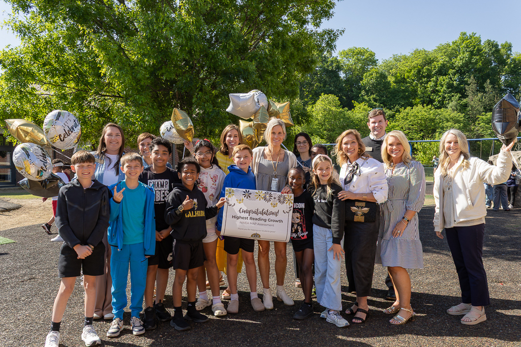 CES: Top MAP scores - student growth / teacher spotlight