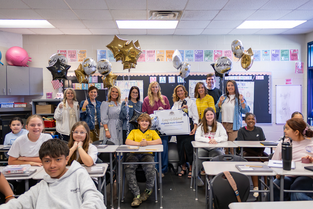 CES: Top MAP scores - student growth / teacher spotlight