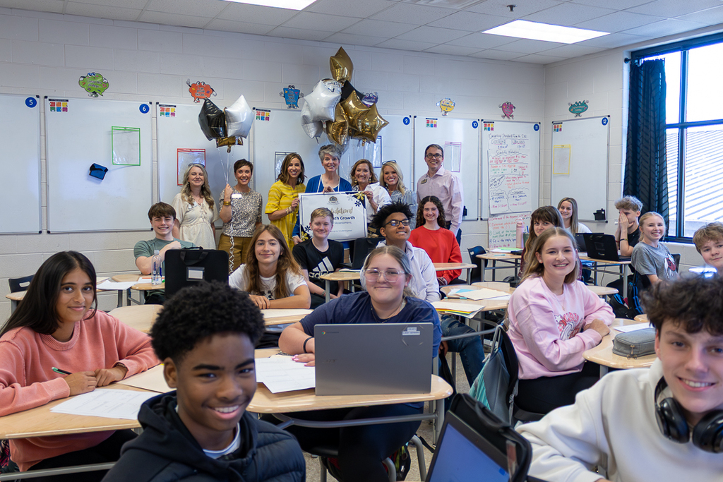 CMS: Top MAP Growth (ELA/Math: teacher spotlight)