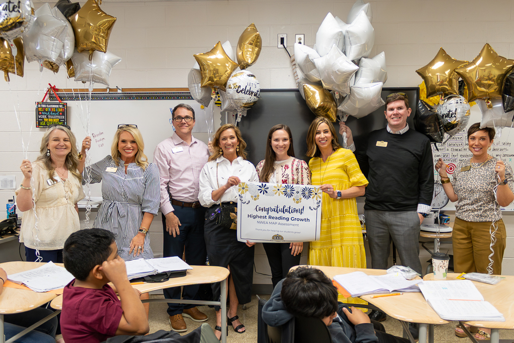 CMS: Top MAP Growth (ELA/Math: teacher spotlight)