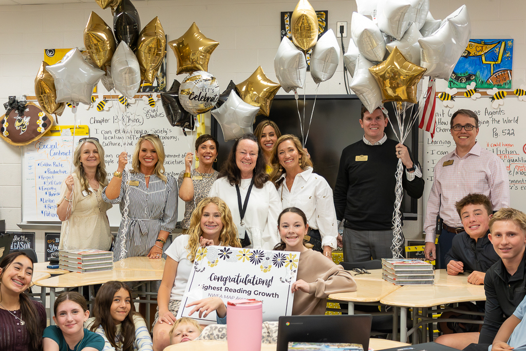 CMS: Top MAP Growth (ELA/Math: teacher spotlight)