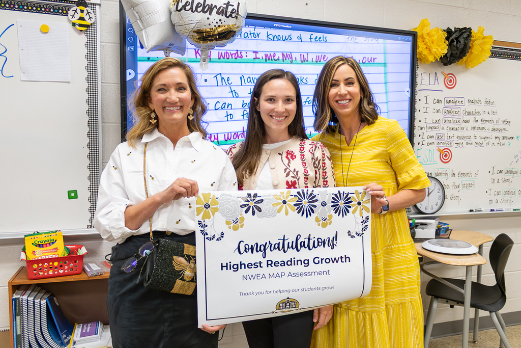 CMS: Top MAP Growth (ELA/Math: teacher spotlight)