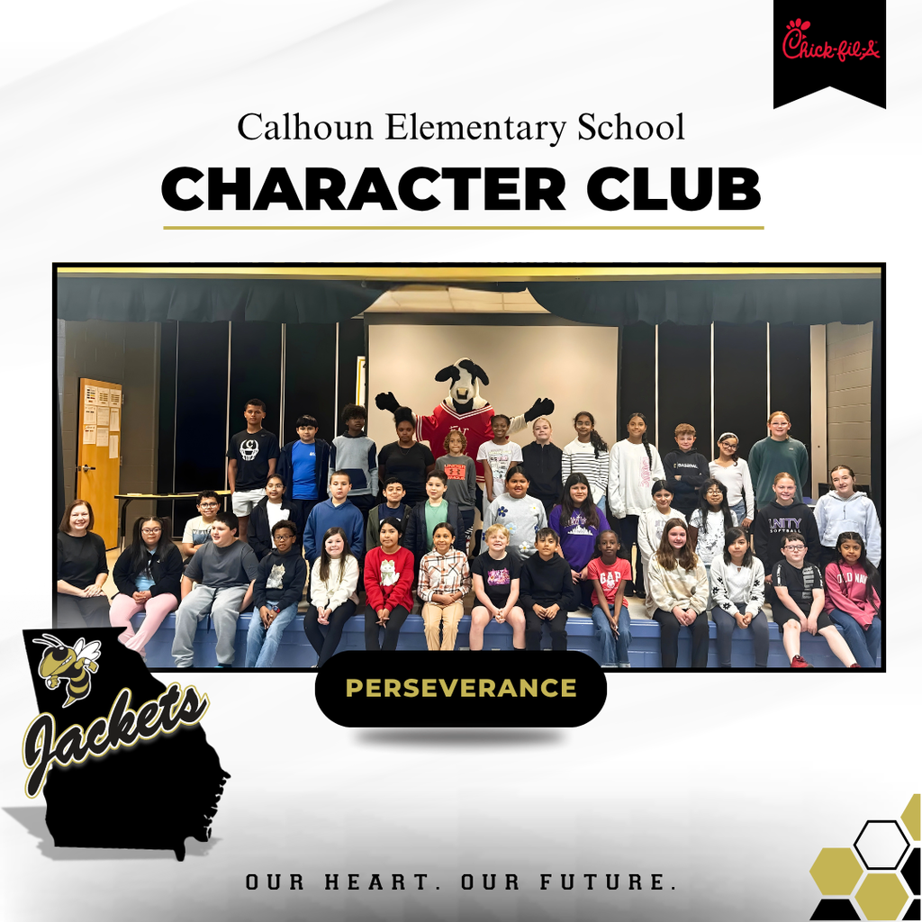 CES Character Club of the Month (April) #Perseverance 