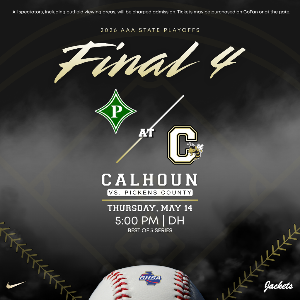 CHS Baseball final 4 vs Pickens (5/14) *DH 5:00