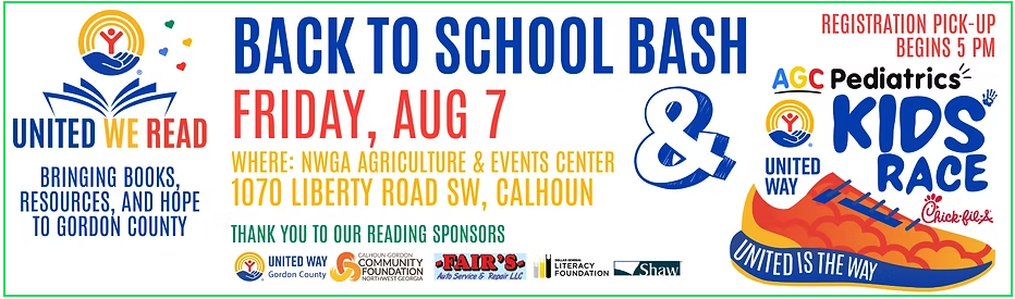 United Way - Back to School Bash (Kid's Race) 8/7/2026