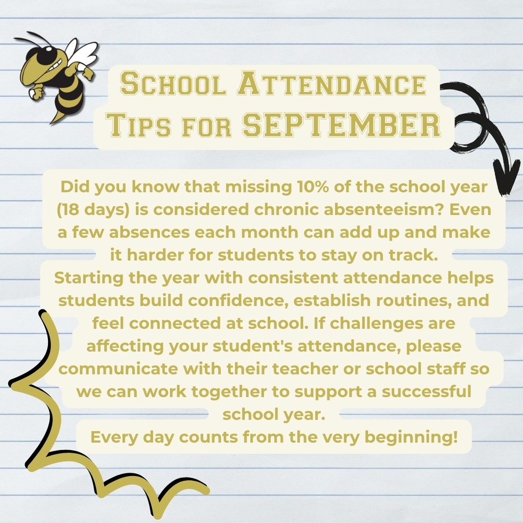September - Attendance Tips of the Month (English)