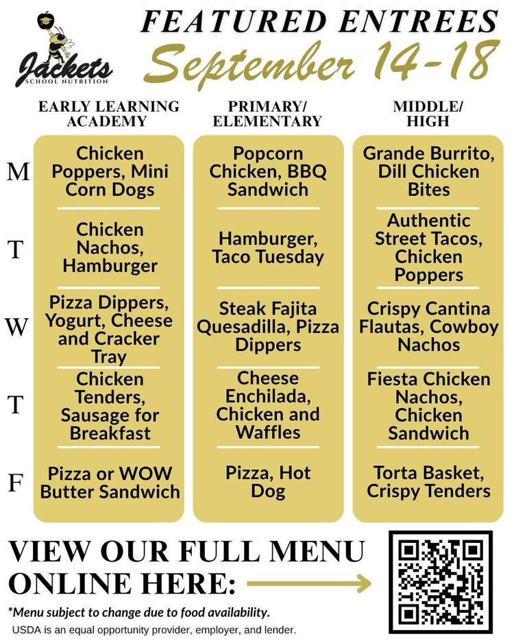 meals this week