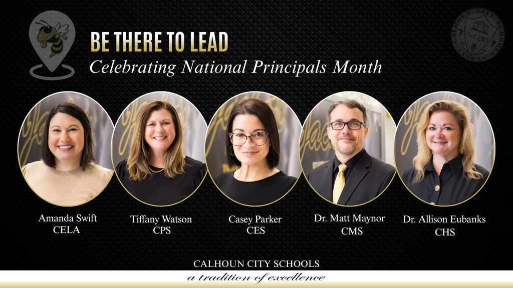 Principals Month - #BeThere to lead