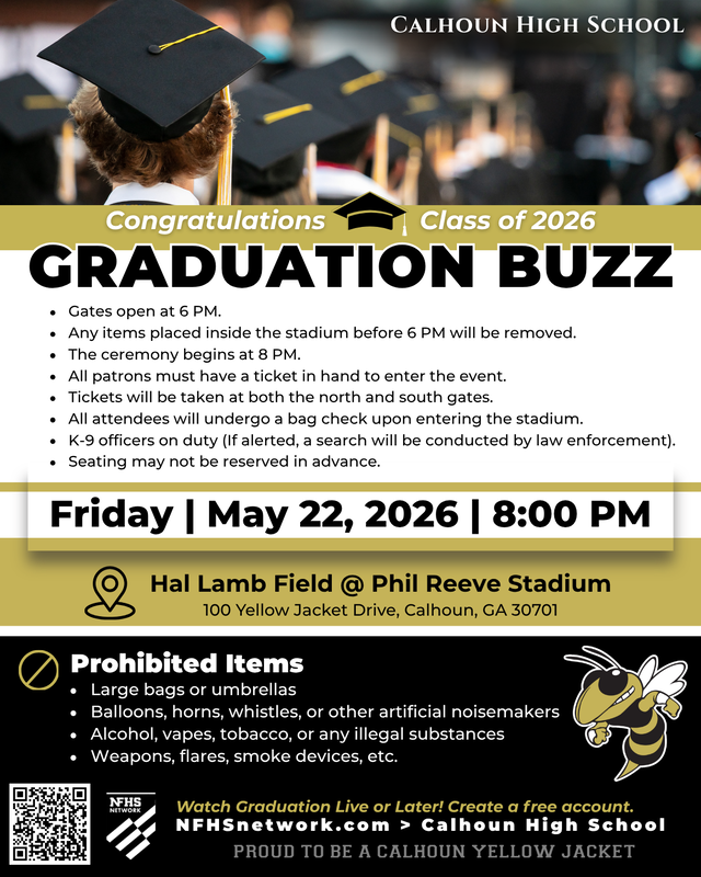 CHS Graduation Buzz 2026