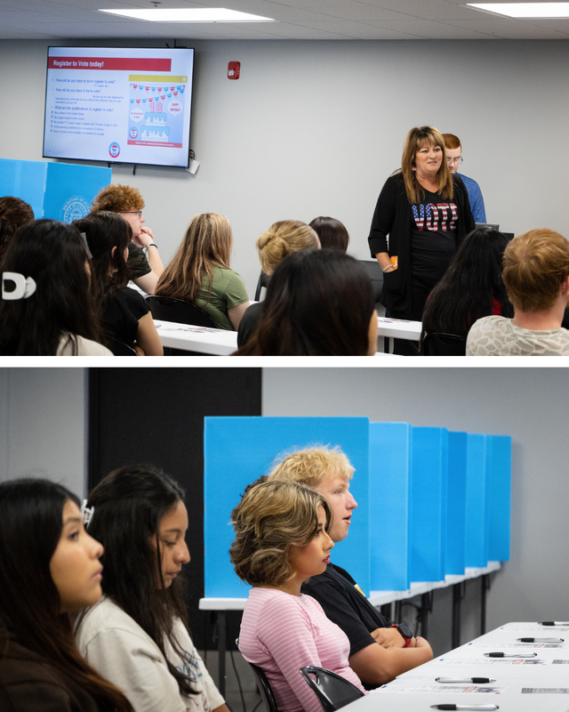 CHS Students Get a Firsthand Look at the Voting Process