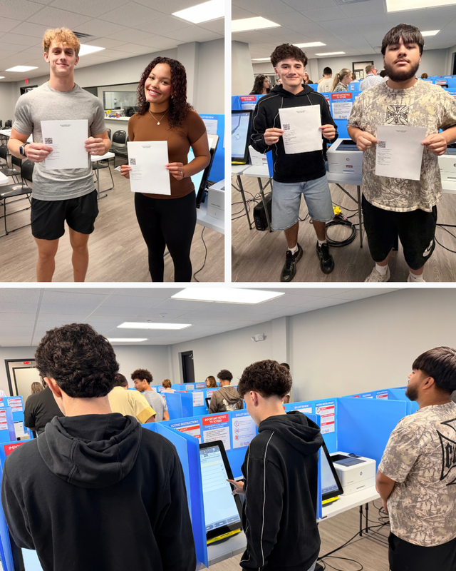 CHS Students Get a Firsthand Look at the Voting Process