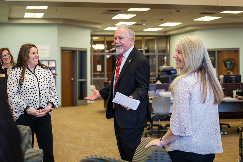 Richard Woods Visits CCS