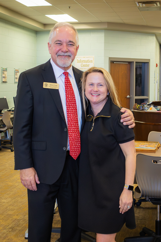 Richard Woods Visits CCS