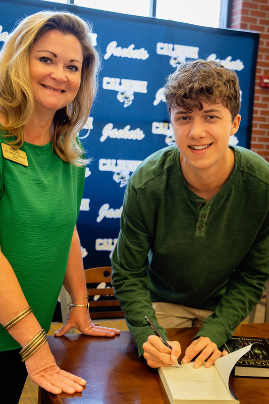 CHS Author Hudson Gable-Book Dedication/Signing