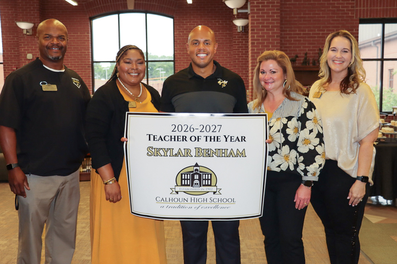 CHS TOTY - S. Benham w/ admin (26-27)