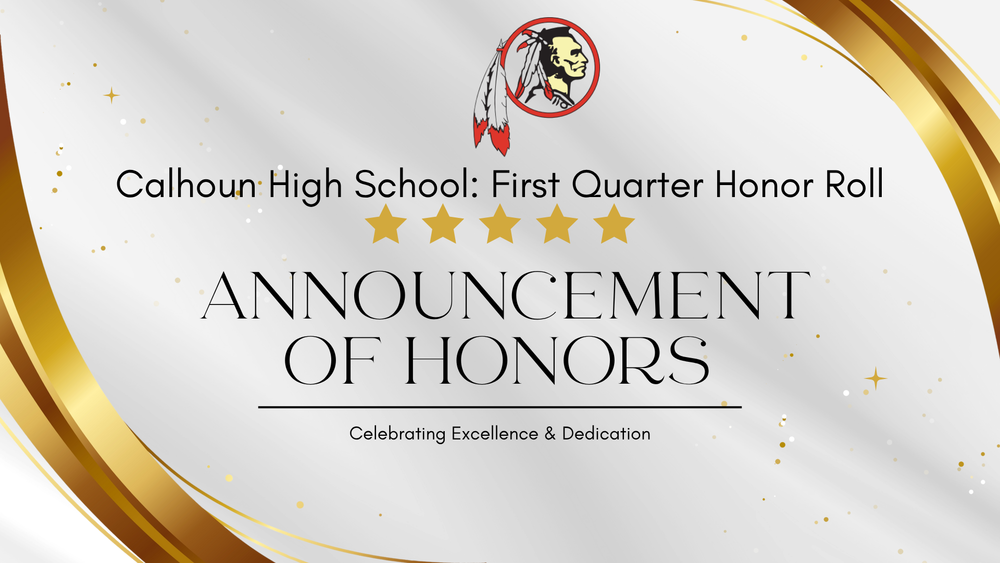 CHS 1st Qt. Honor Roll