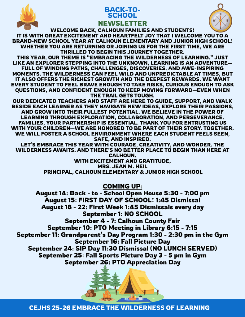 August-September CEJHS Newsletter