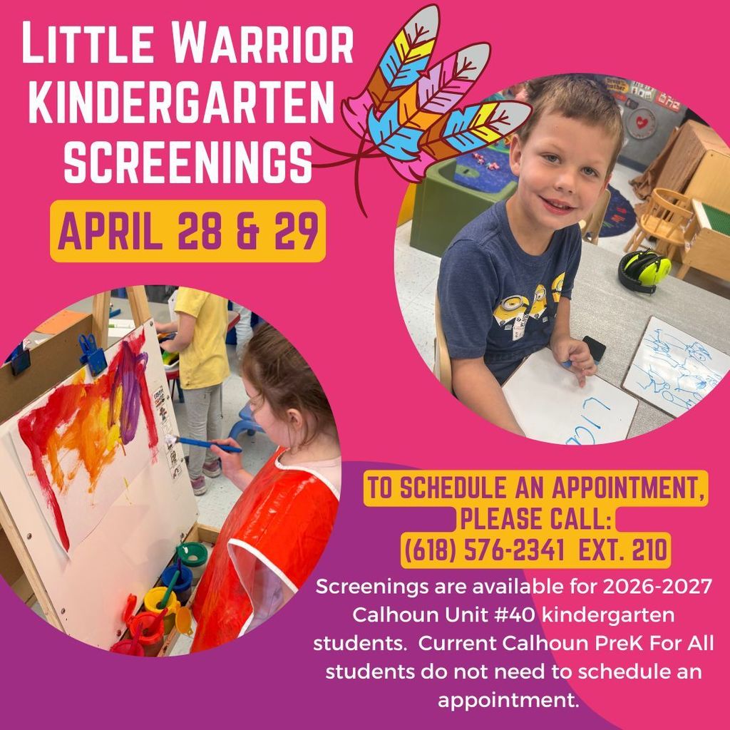 Warrior Kindergarten Screenings