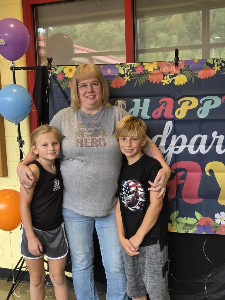 Student with grandparent