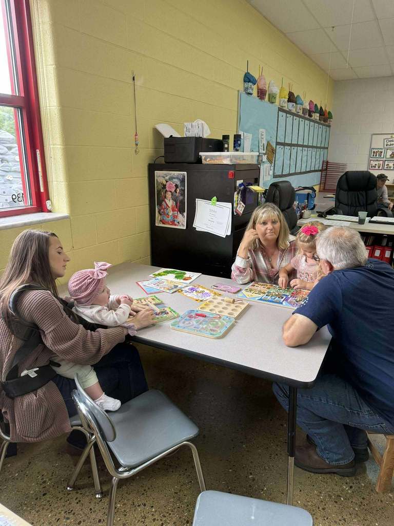 Student with grandparent