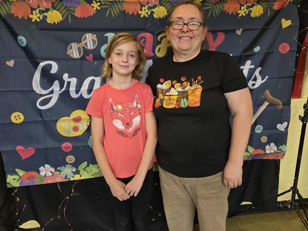Student with grandparent