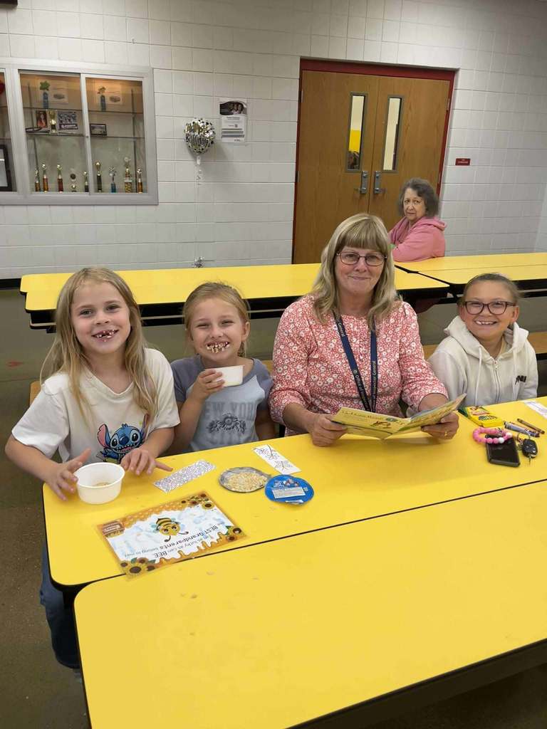Student with grandparent