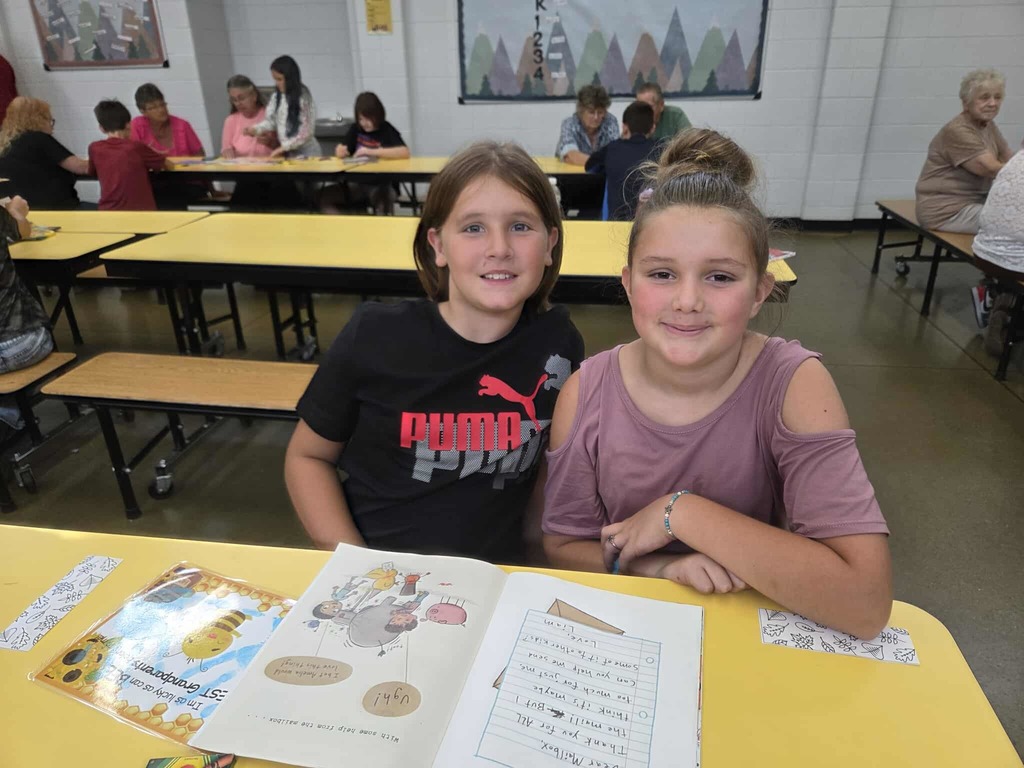 Student with grandparent