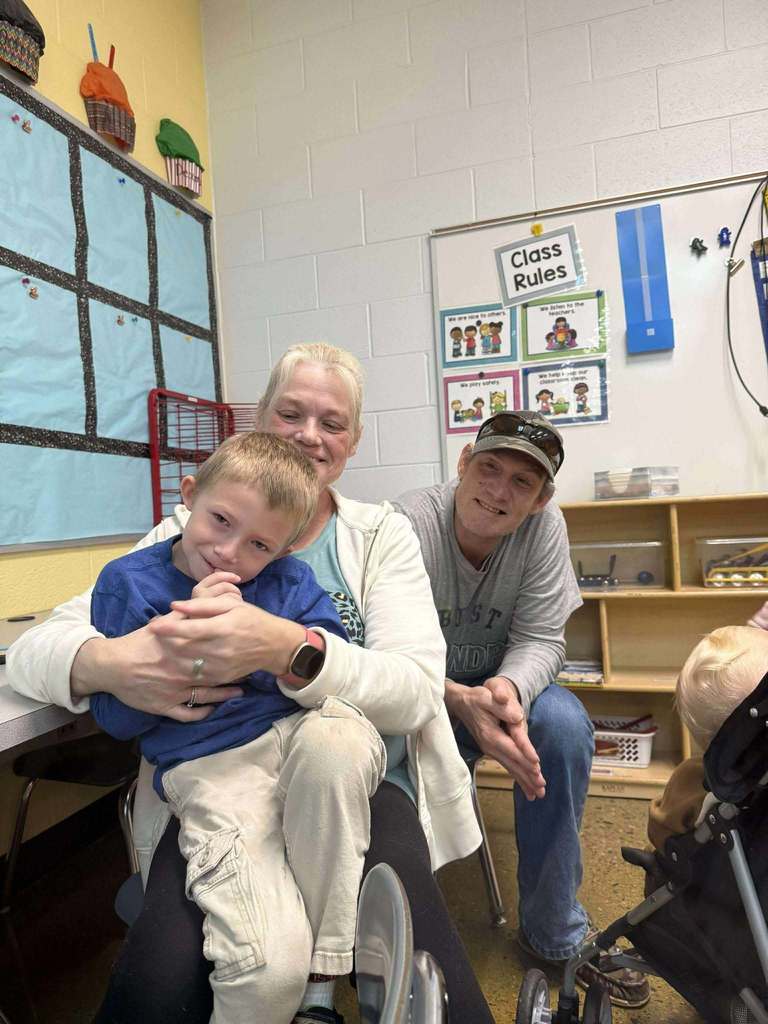 Student with grandparent