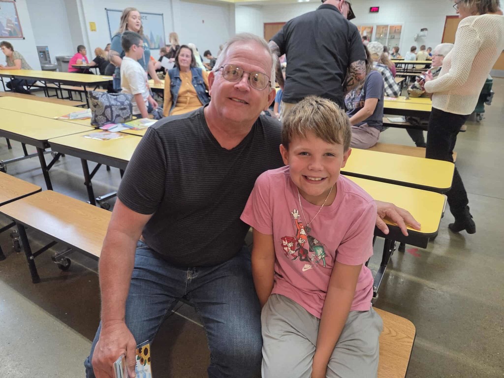 Student with grandparent