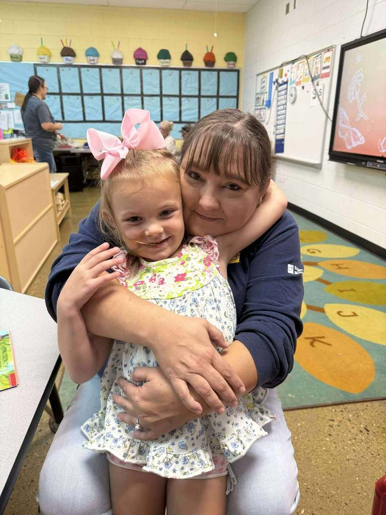 Student with grandparent