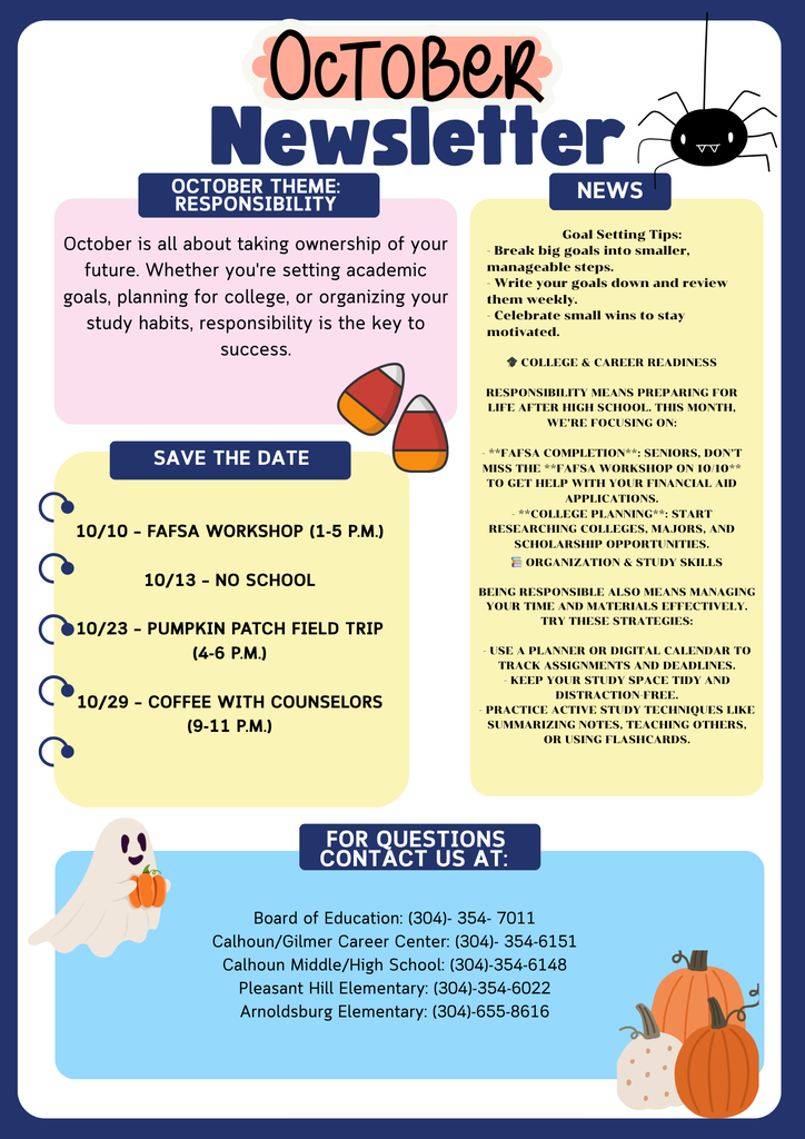 October Newsletter