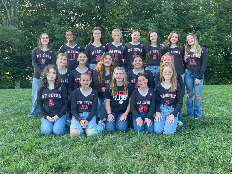 middle school volleyball team