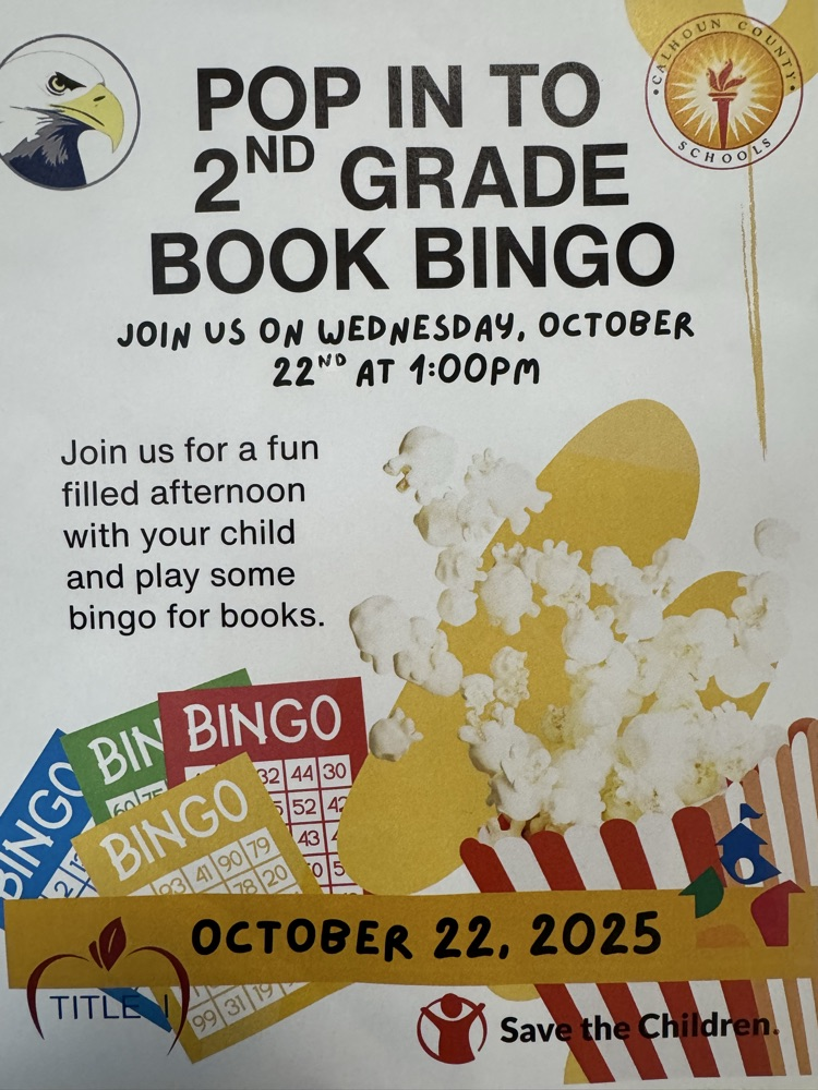 2nd grade event flier