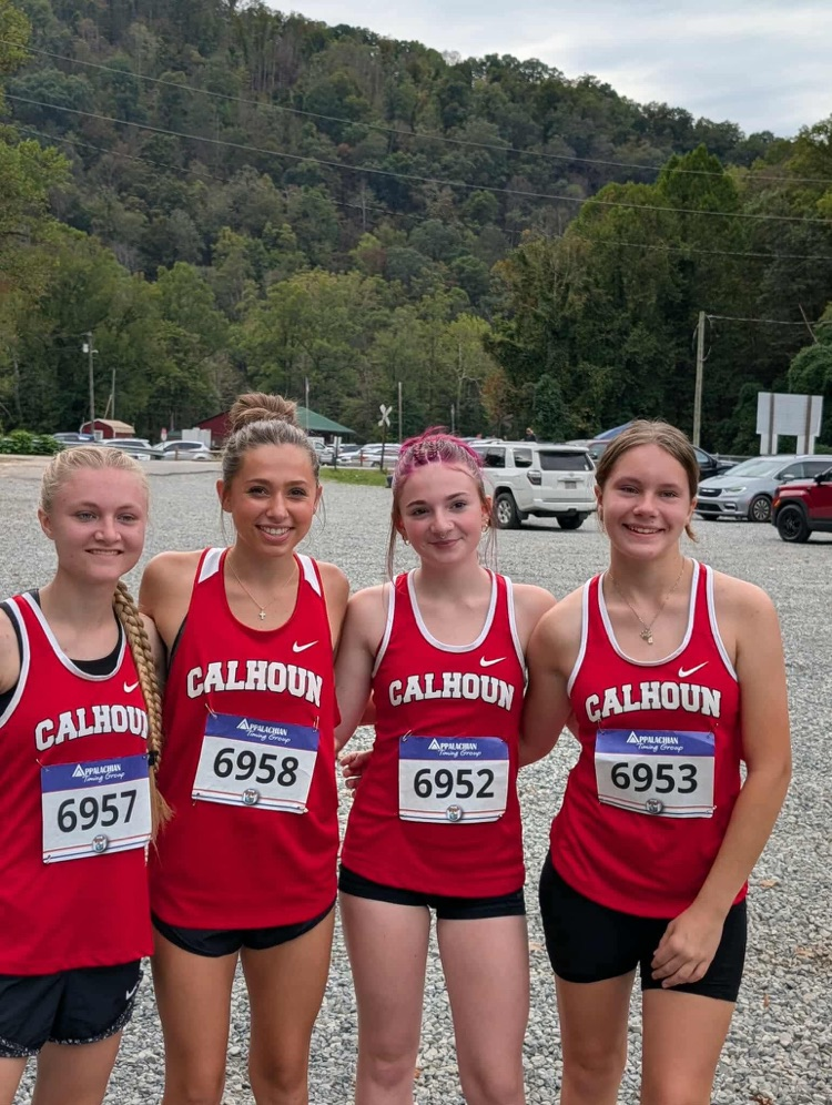 Hs girls XC team