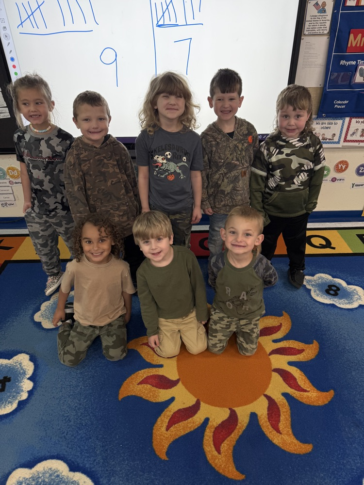 PreK camo