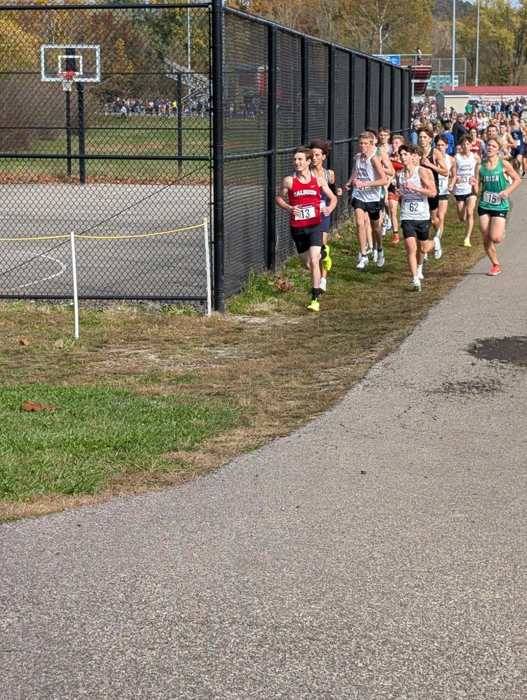 Calhoun athlete running 