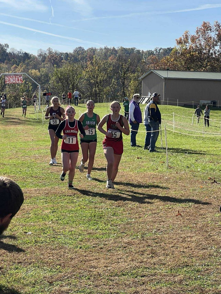 Calhoun athlete running 