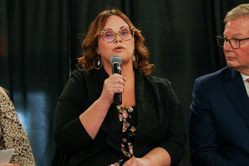 Amy Cottrell speaking.