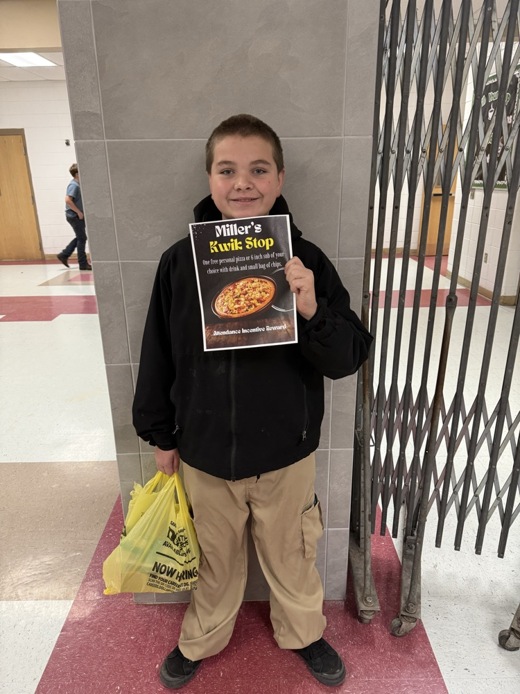 Colton Anderson with Miller’s Kwik stop lunch