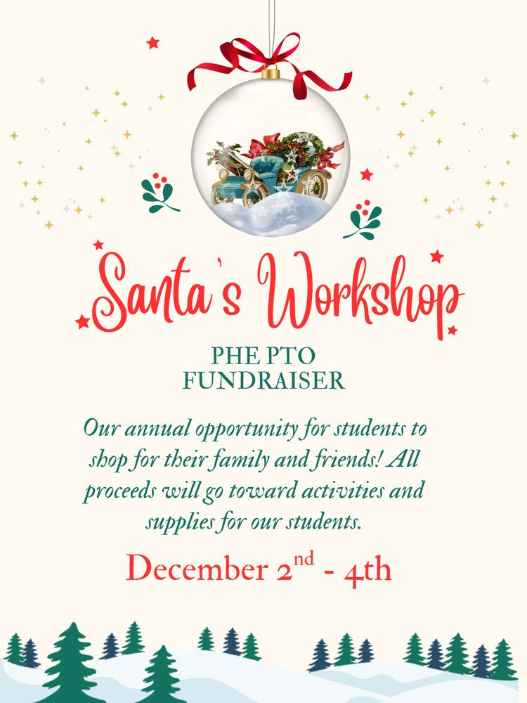 Santa’s workshop flier